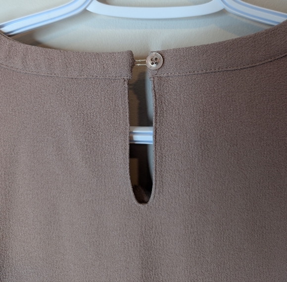 Melissa McCarthy Plus 3X High Lo Scoop Neck Short Sleeve Top Office - Picture 6 of 10